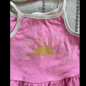 Cat and Jack beach baby set